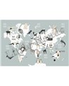 Funny Animals World Map II