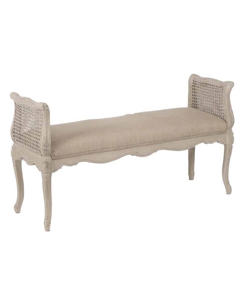 BANQUETA BEIGE DM-MADERA SALÓN 137 X 45 X 74 CM REF.608022 BANQUETA BEIGE DM-MADERA SALÓN 137 X 45 X 74 CM REF.608022