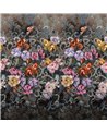 Tapestry Flower Damson PDG1153-02