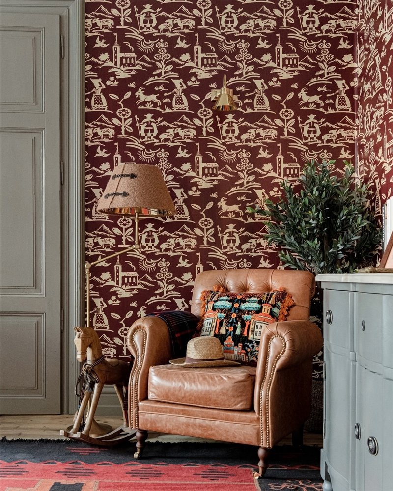 Brixen Maroon WP30137