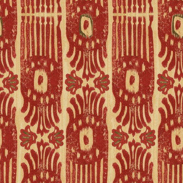 Tribal Ikat Lava Red WP30113