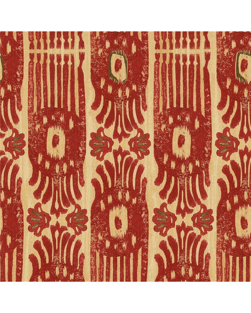 Tribal Ikat Lava Red WP30113