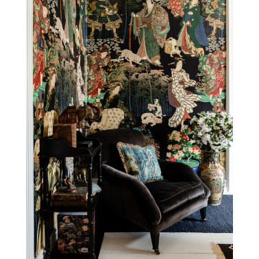 Samurai and Geisha WP20653