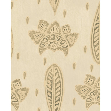 Bethel Batik Antique White WP30075