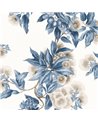 Camellia Garden Navy and Linen AT24553