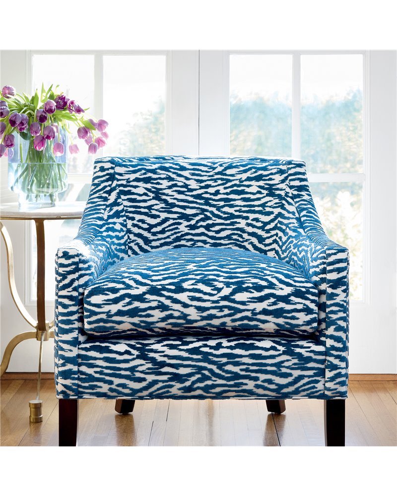 Tadoba Velvet Charcoal On Caramel AW24524