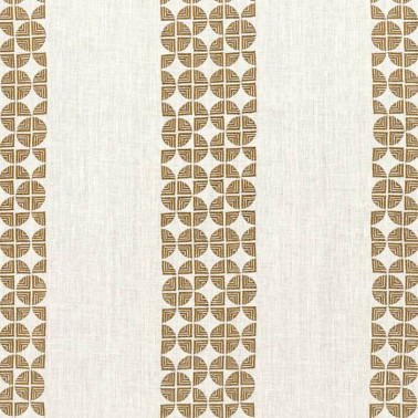 Fairmont Stripe Embroidery Bronze AW23127