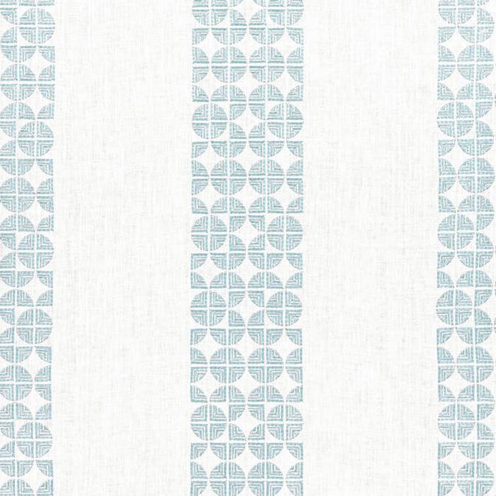 Fairmont Stripe Embroidery Soft Blue AW23128