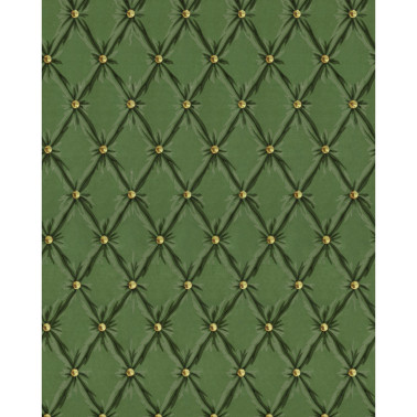 Tufted Panel Forest Green WP30171