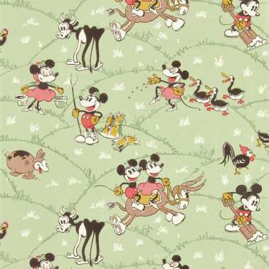 Mickey At The Farm Macaron Green DDIW217266