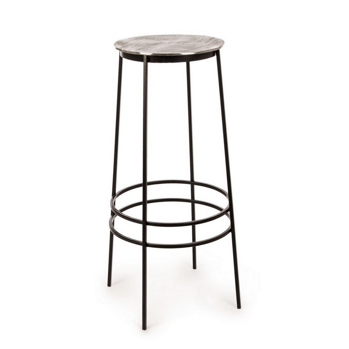 TABURETE BAR AMIRA NICKLE H77
