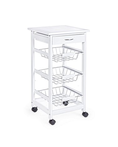 CARRITO COCI SMALL CHEF 3CES-1CAJ BLAN