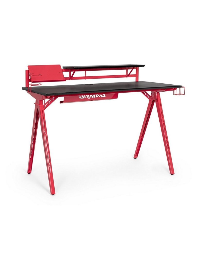 ESCRITORIO GAMING 2P ROJO-NEGRO ESCRITORIO GAMING 2P ROJO-NEGRO