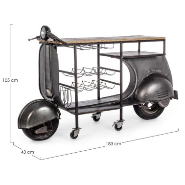 CONSOLA BAR VESPA REPLICA