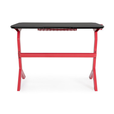 ESCRITORIO GAMING ROJO-NEGRO