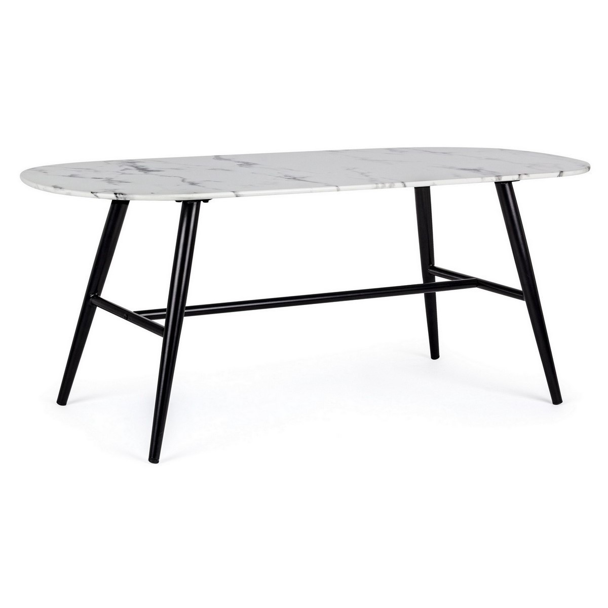 MESA CENTRO OV MARBLE 110X50