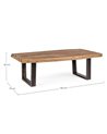 MESA CENTRO ELMER 120X70