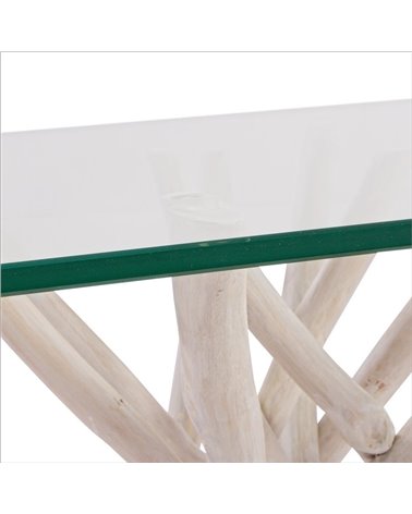 MESA CENTRO VIDRIO SAHEL 110X60
