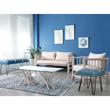 MESA CENTRO VIDRIO SAHEL 110X60