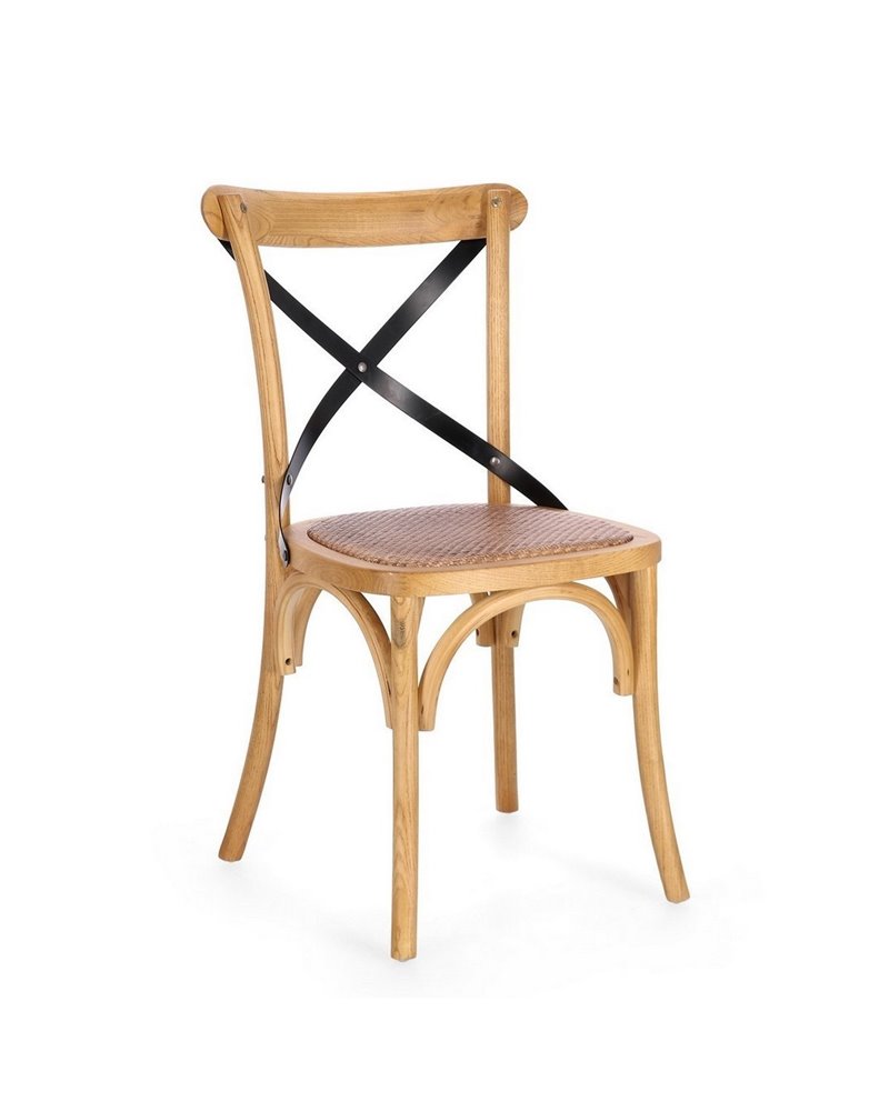 SILLA CROSS METAL NATURAL SILLA CROSS METAL NATURAL