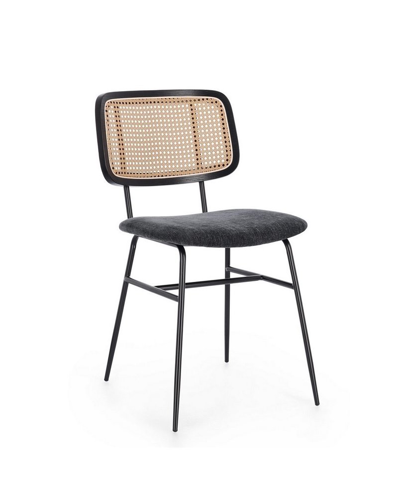 SILLA GLENNA GRIS OSCURO SILLA GLENNA GRIS OSCURO
