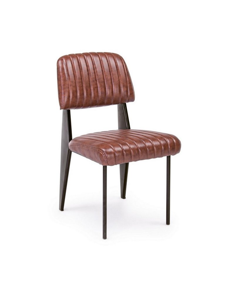 SILLA NELLY NARANJA OSCURO VINTAGE SILLA NELLY NARANJA OSCURO VINTAGE