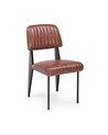 SILLA NELLY NARANJA OSCURO VINTAGE