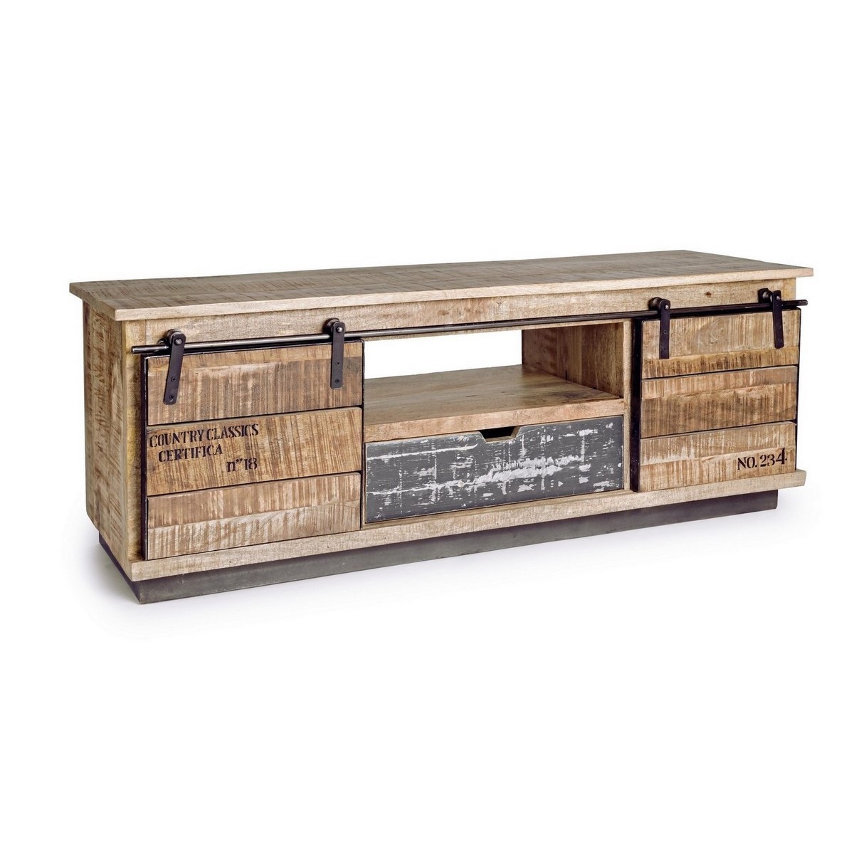 MUEBLE BAJO 2P-1C TUDOR