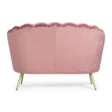 SOFÁ 2P GILIOLA ROSA ANTIK