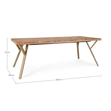 MESA RAIDA 220X100