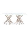 MESA VIDRIO SAHEL RECT 200X100
