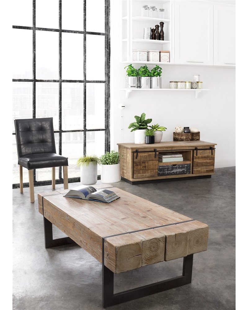 MUEBLE BAJO 2P-1C TUDOR