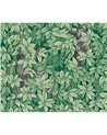 Foglie e Scimmie Forest Green 123-10049