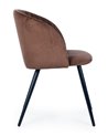 SILLA QUEEN VELVET ROJIZO