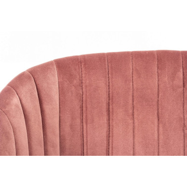 SILLA QUEEN VELVET ROSA