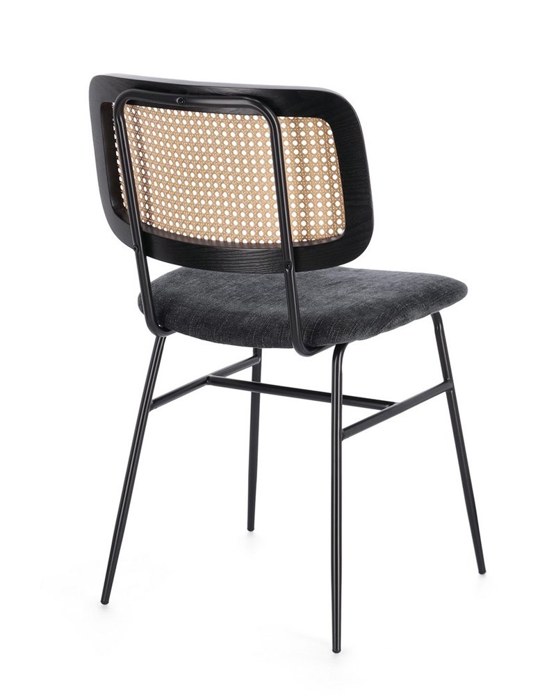SILLA GLENNA GRIS OSCURO