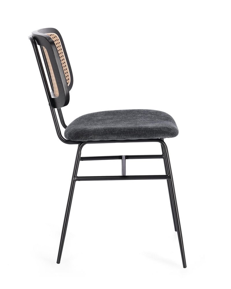 SILLA GLENNA GRIS OSCURO