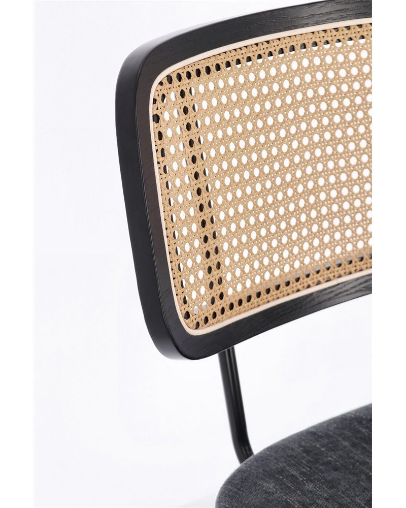 SILLA GLENNA GRIS OSCURO