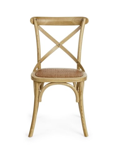 SILLA CROSS MARRÓN NATURAL