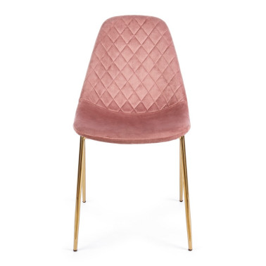 SILLA TERRY TERCIOPELO ROSA