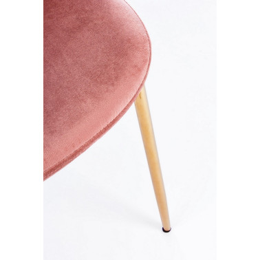 SILLA TERRY TERCIOPELO ROSA