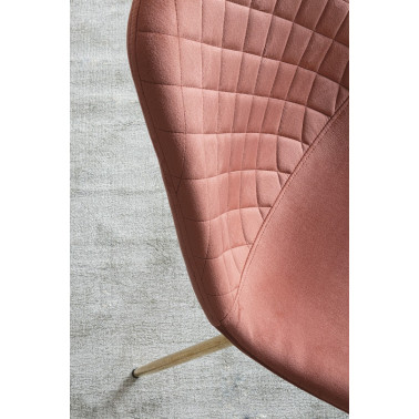 SILLA TERRY TERCIOPELO ROSA