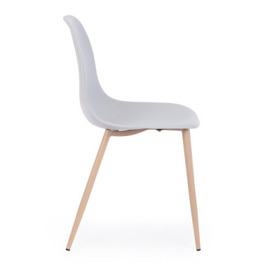 SILLA MANDY GRIS