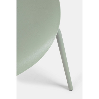 SILLA TESSA VERDE C-PATA EN TONO
