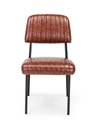 SILLA NELLY NARANJA OSCURO VINTAGE