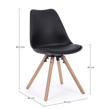 SILLA NEW TREND NEGRO