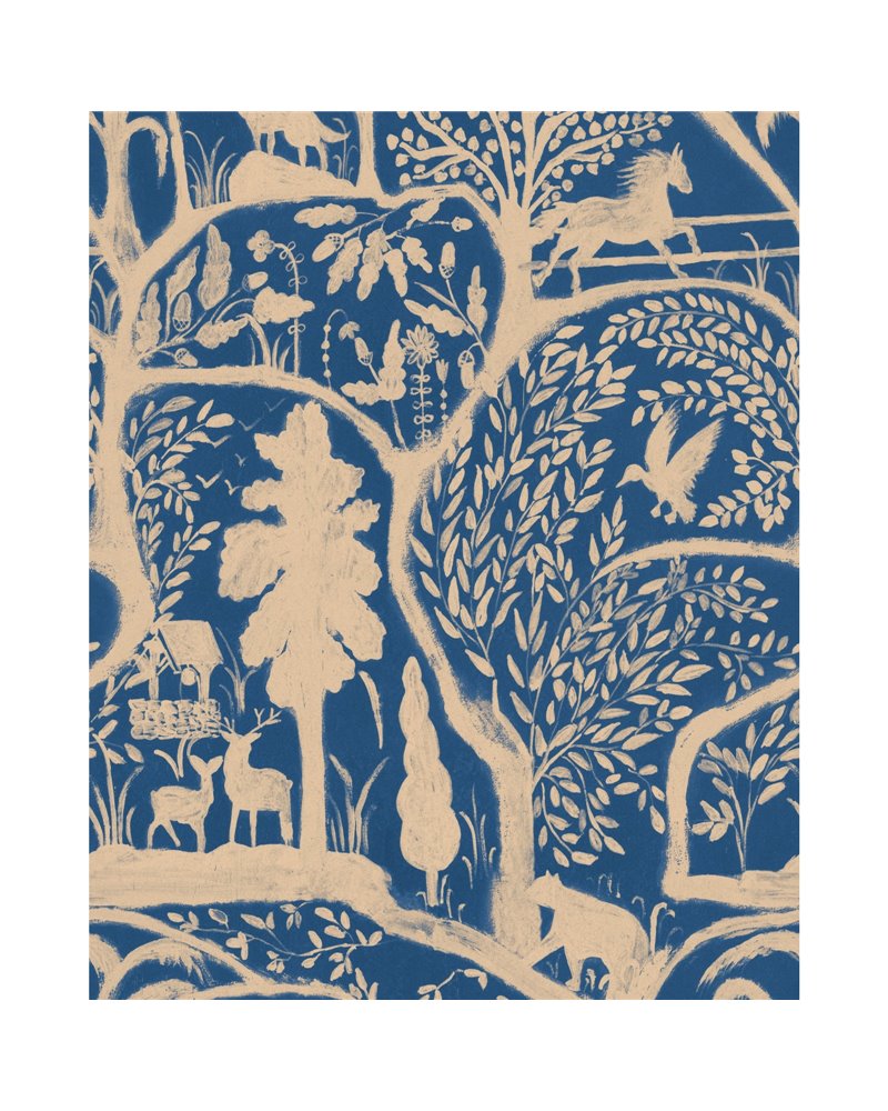 The Enchanted Woodland Twilight WP20816 The Enchanted Woodland Twilight WP20816