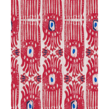 Ikat Raspberry Ripple WP20818