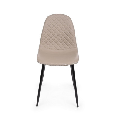 SILLA AMANDA PU VISÓN