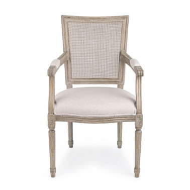 SILLA C-BR LILIANE BEIGE